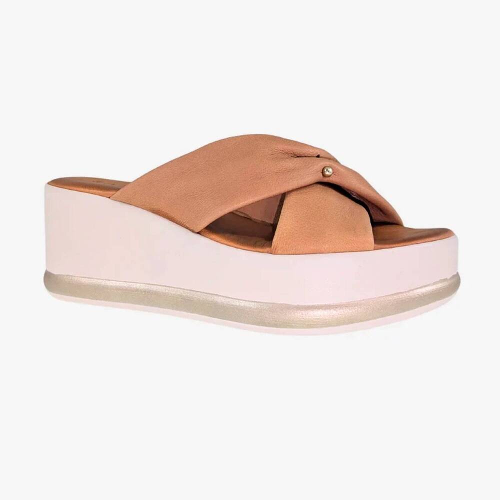 NEW ATELIERS women's corinne sandal in tan